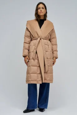 Mujer Salsa Jeans Plumíferos Y Acolchados|Abrigos>Abrigo acolchado largo