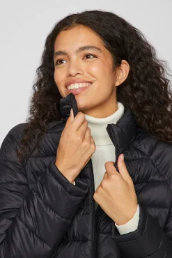 Mujer Vila Chaquetas|Plumíferos Y Acolchados>Abrigo acolchado ligero