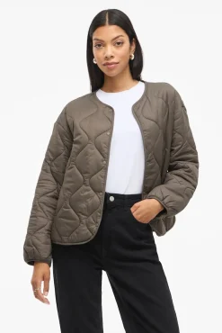 Mujer Vila Chaquetas|Plumíferos Y Acolchados>Abrigo acolchado ultraligero