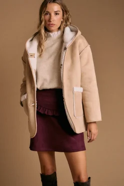 Mujer Polín Et Moi Chaquetas|Abrigos>Abrigo borrego Mariale