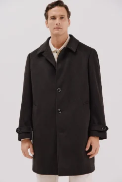 Hombre Cortefiel Abrigos>Abrigo camisero lana