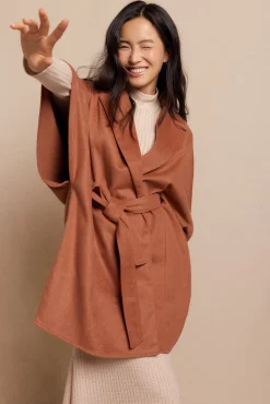 Mujer Slowlove Abrigos>Abrigo capa