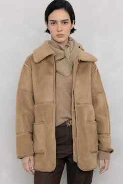 Mujer Pedro del Hierro Abrigos>Abrigo combinado texturas