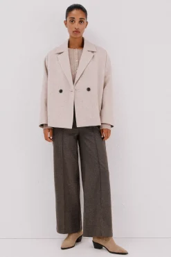 Mujer Cortefiel Abrigos>Abrigo corto desestructurada