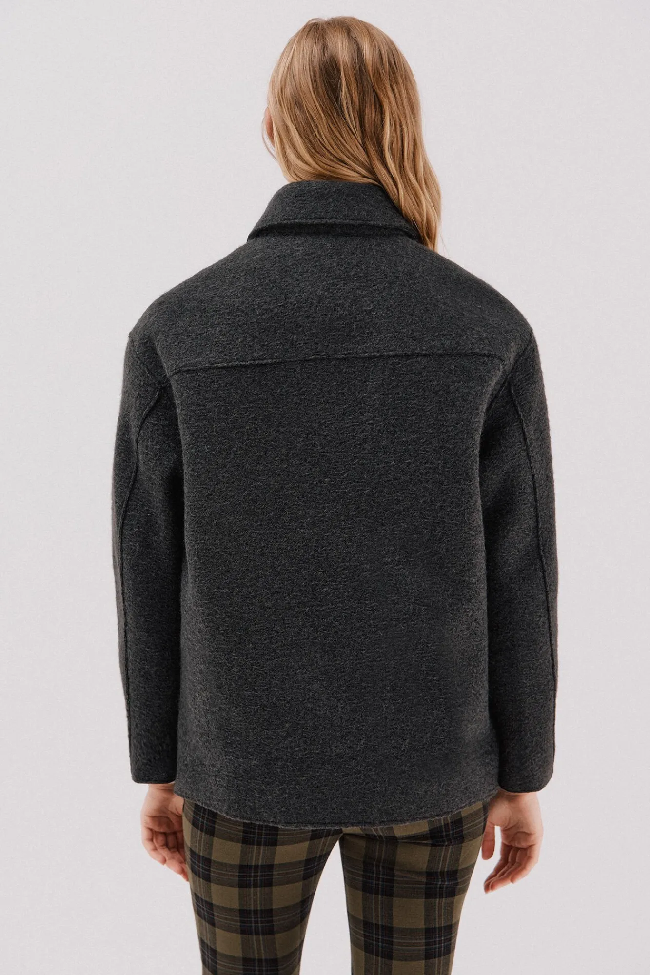 Mujer Cortefiel Abrigos>Abrigo corto silueta biker