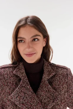 Mujer TFP by Tamara Falcó Abrigos>Abrigo cruzado con doble botonatura