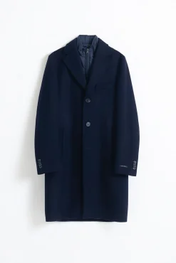 Hombre PuroEGO Abrigos>Abrigo cuello desmontable