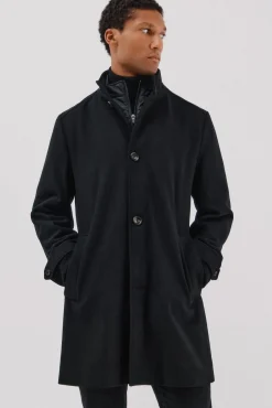 Hombre Cortefiel Abrigos>Abrigo cuello tira vistas desmontables