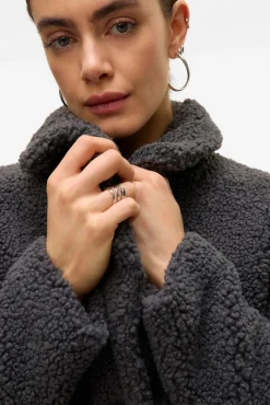 Mujer Vero Moda Abrigos>Abrigo de borreguito