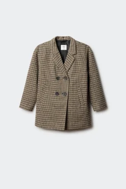 Niños Springfield Kids Abrigos>Abrigo de cuadros niña