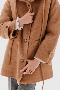 Mujer TFP by Tamara Falcó Abrigos>Abrigo de doble faz con capucha