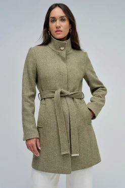 Mujer Salsa Jeans Chaquetas|Abrigos>Abrigo de paño