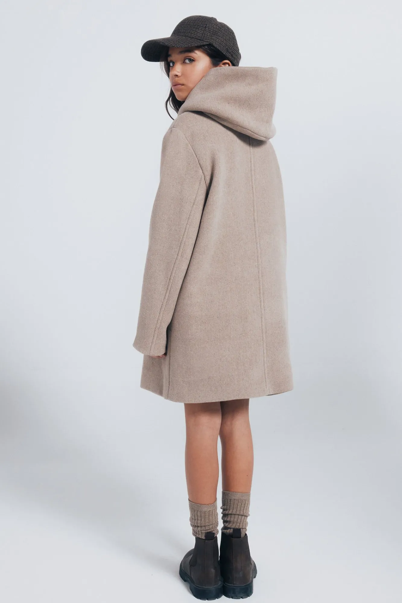 Niños Springfield Kids Abrigos>Abrigo de paño cruzado niña