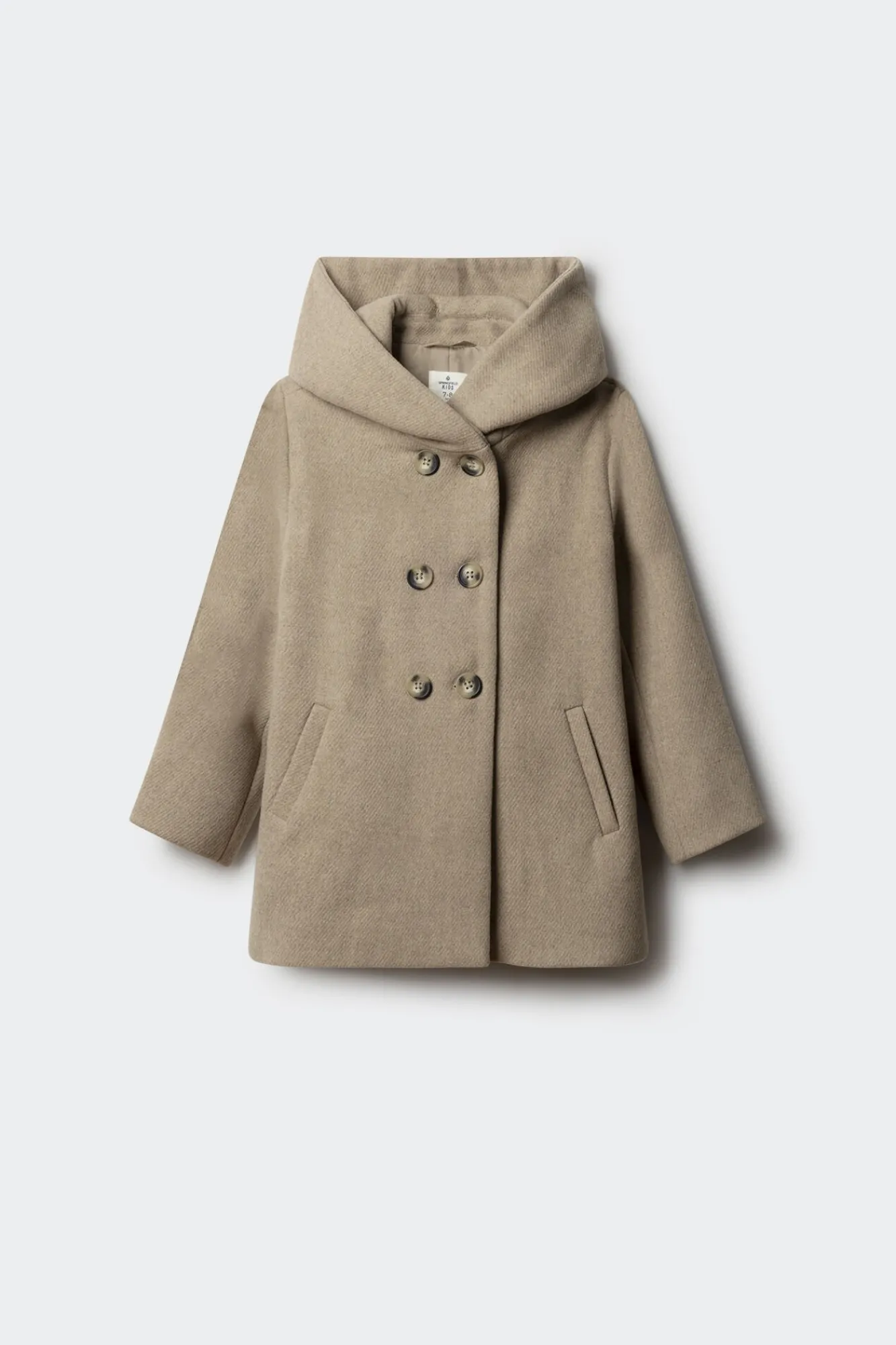 Niños Springfield Kids Abrigos>Abrigo de paño cruzado niña