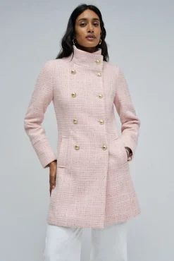 Mujer Salsa Jeans Chaquetas|Abrigos>Abrigo de paño grace en tweed