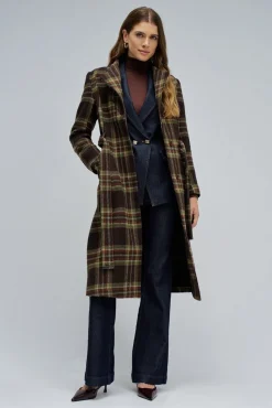 Mujer Salsa Jeans Chaquetas|Abrigos>Abrigo de paño grace largo con cinturón