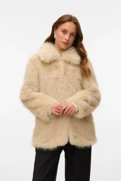 Mujer Vero Moda Chaquetas|Abrigos>Abrigo de pelo
