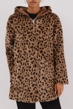 Mujer Cortefiel Abrigos>Abrigo efecto doble faz reversible