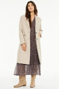 Mujer System Action Chaquetas|Abrigos>Abrigo largo bolsillos