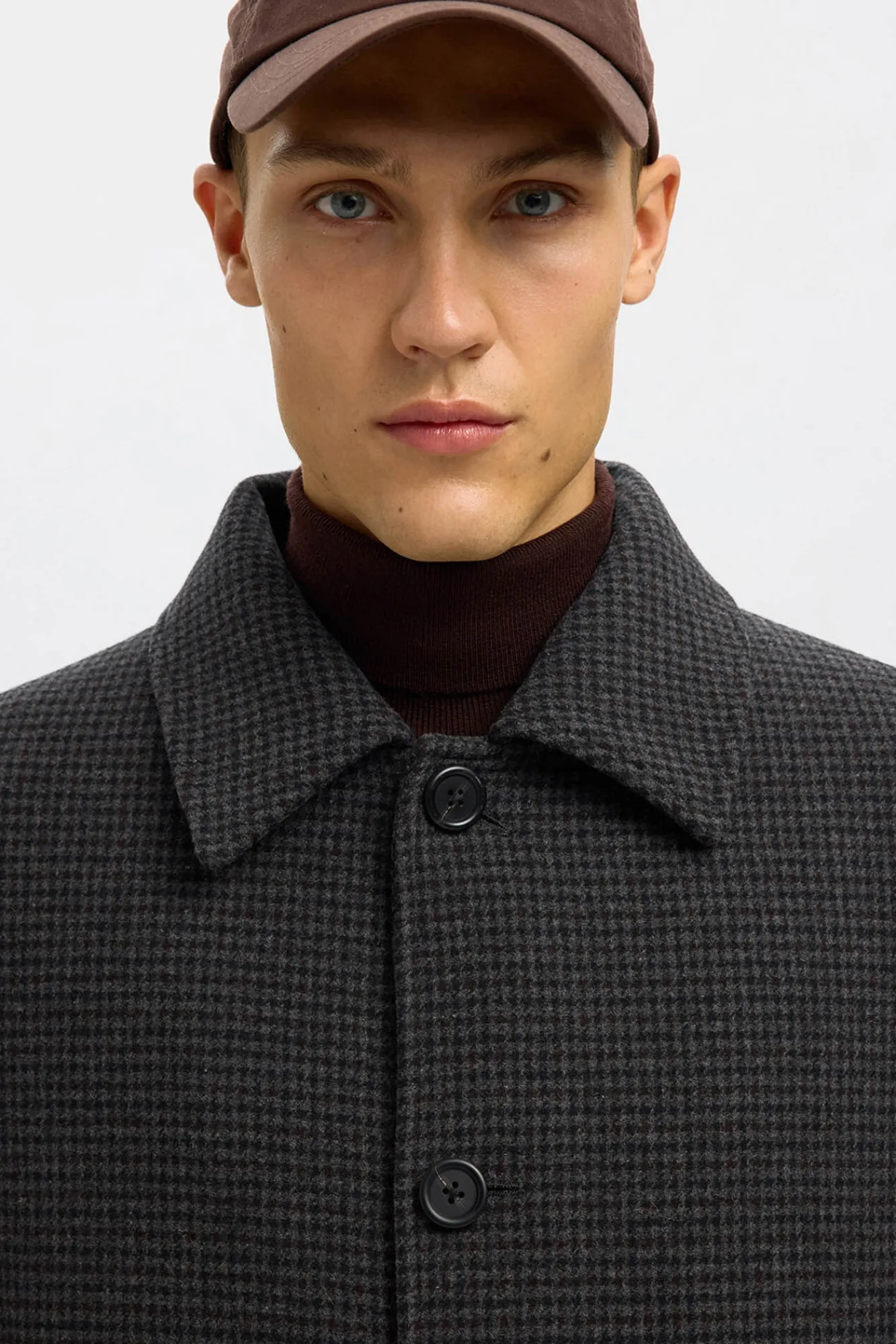 Hombre Selected Abrigos>Abrigo largo lana