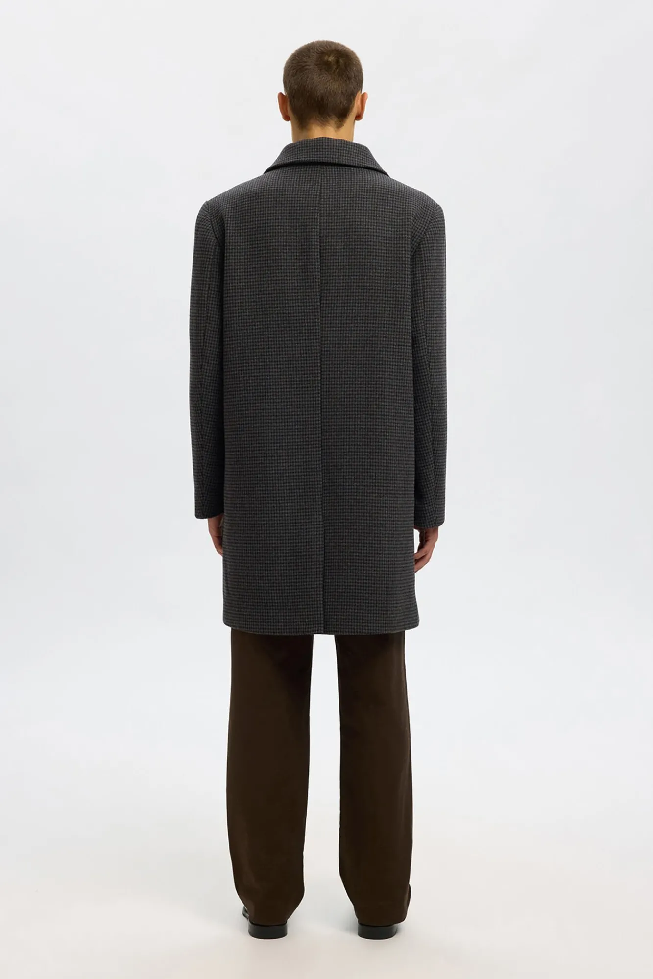 Hombre Selected Abrigos>Abrigo largo lana