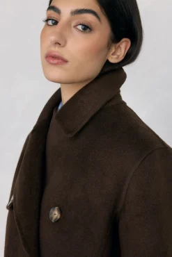 Mujer Pedro del Hierro Abrigos>Abrigo largo paño tipo trench