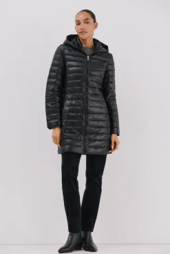 Mujer Cortefiel Plumíferos Y Acolchados|Abrigos>Abrigo largo plumas