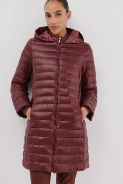 Mujer Cortefiel Plumíferos Y Acolchados|Abrigos>Abrigo largo plumas