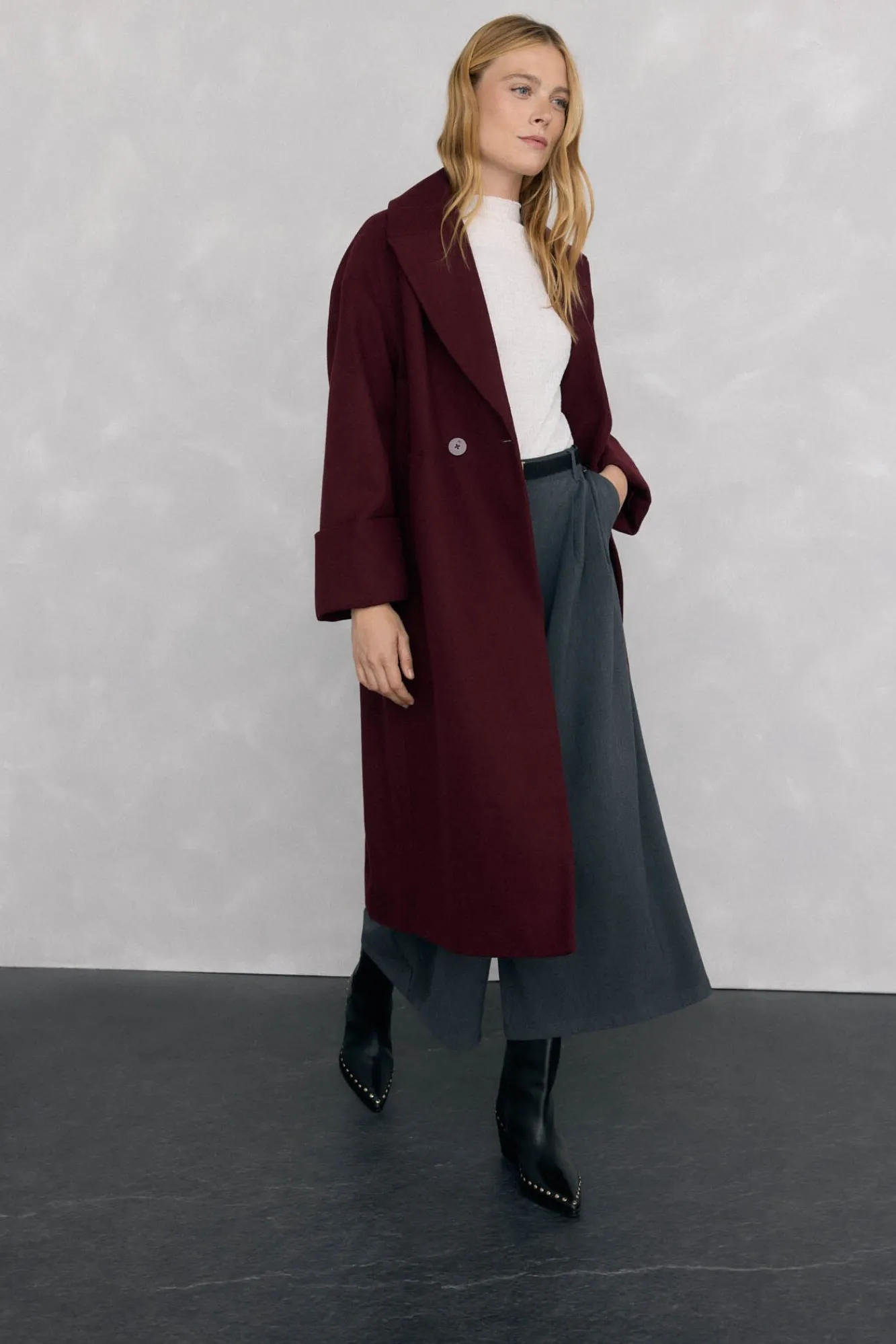 Mujer Pedro del Hierro Abrigos>Abrigo oversize