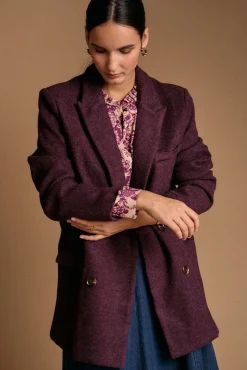 Mujer Polín Et Moi Abrigos>Abrigo paño Amaia