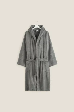 Textura Albornoces>Albornoz rizo algodón capucha unisex