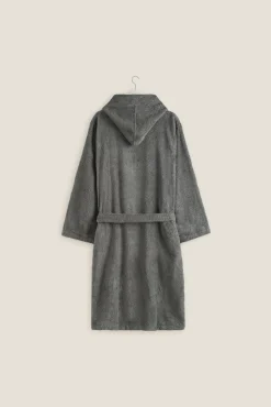 Textura Albornoces>Albornoz rizo algodón capucha unisex