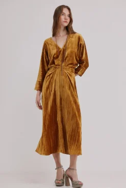 Mujer Hoss Intropia Vestidos>Alma. Vestido de terciopelo