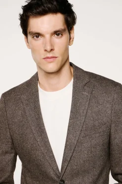 Hombre Selected Americanas|Americanas>Americana de lana slim fit