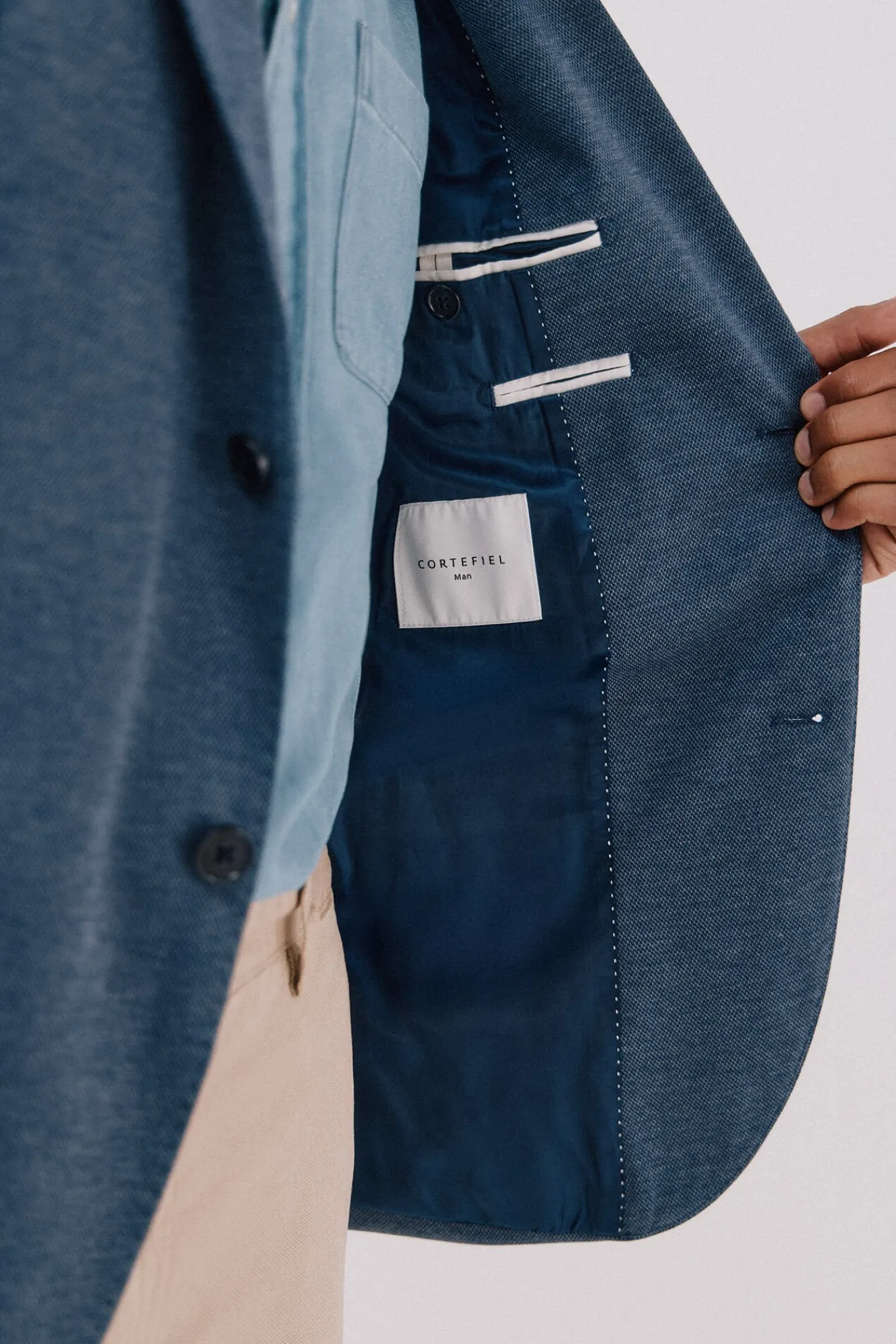 Hombre Cortefiel Americanas|Americanas>Americana de punto