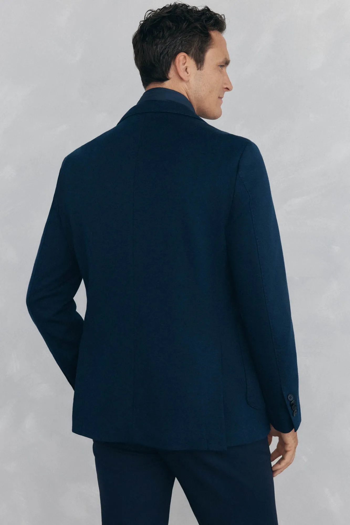 Hombre Pedro del Hierro Americanas|Americanas>Americana de punto básica vistas desmontables