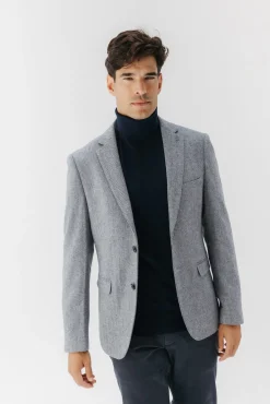 Hombre elPulpo Trajes|Americanas>Americana espiga con lana