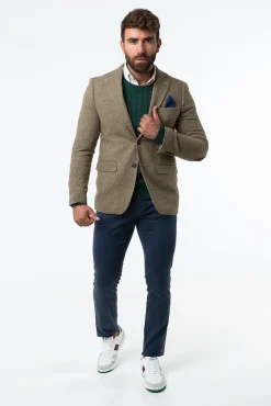 Hombre Williot Trajes|Americanas>Americana Espiga Lana