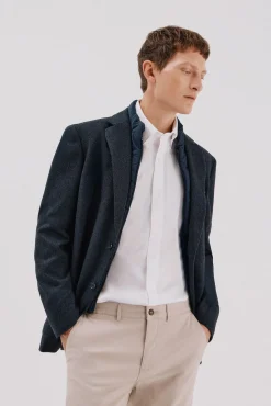 Hombre Cortefiel Americanas|Americanas>Americana lana con vistas desmontables