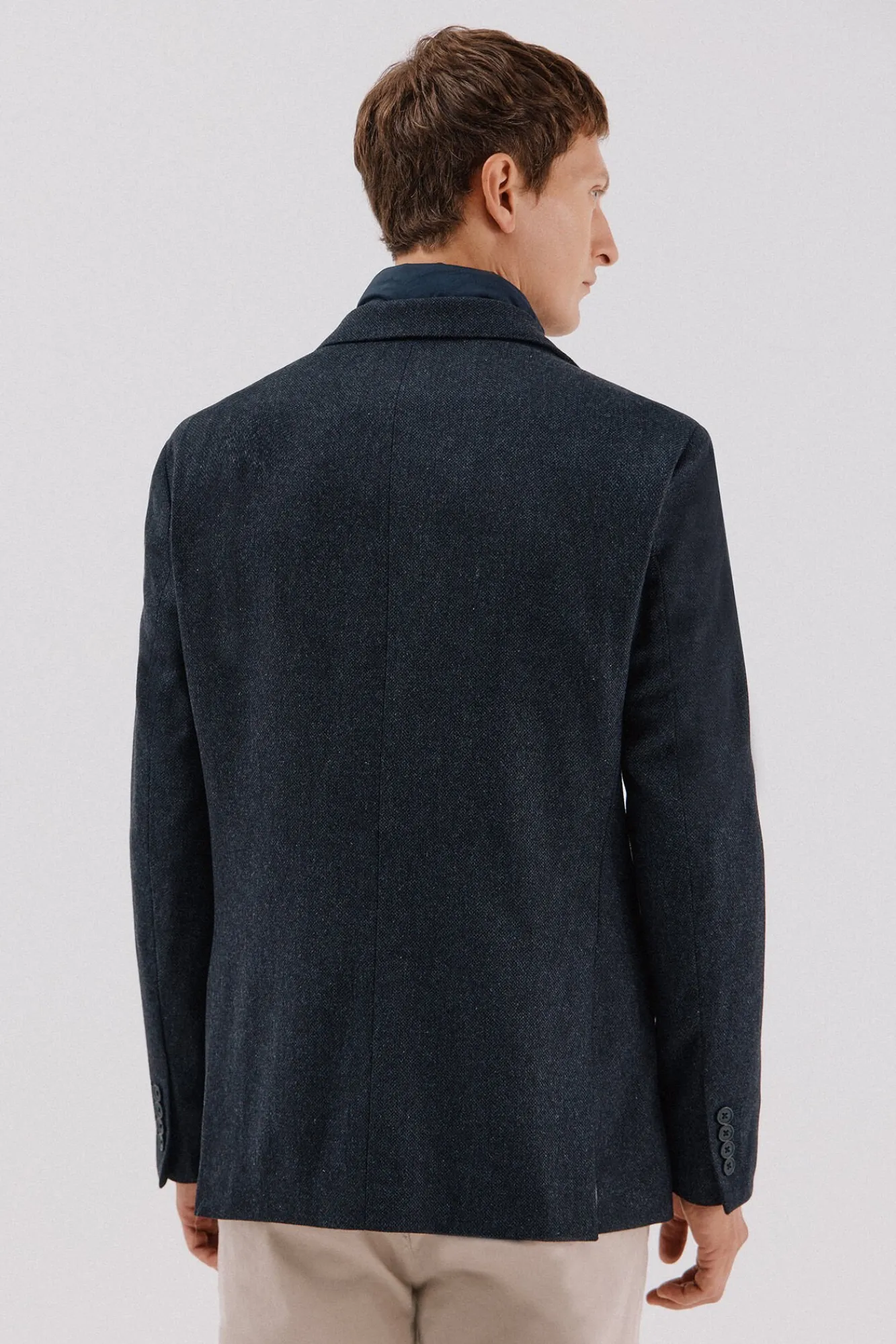 Hombre Cortefiel Americanas|Americanas>Americana lana con vistas desmontables