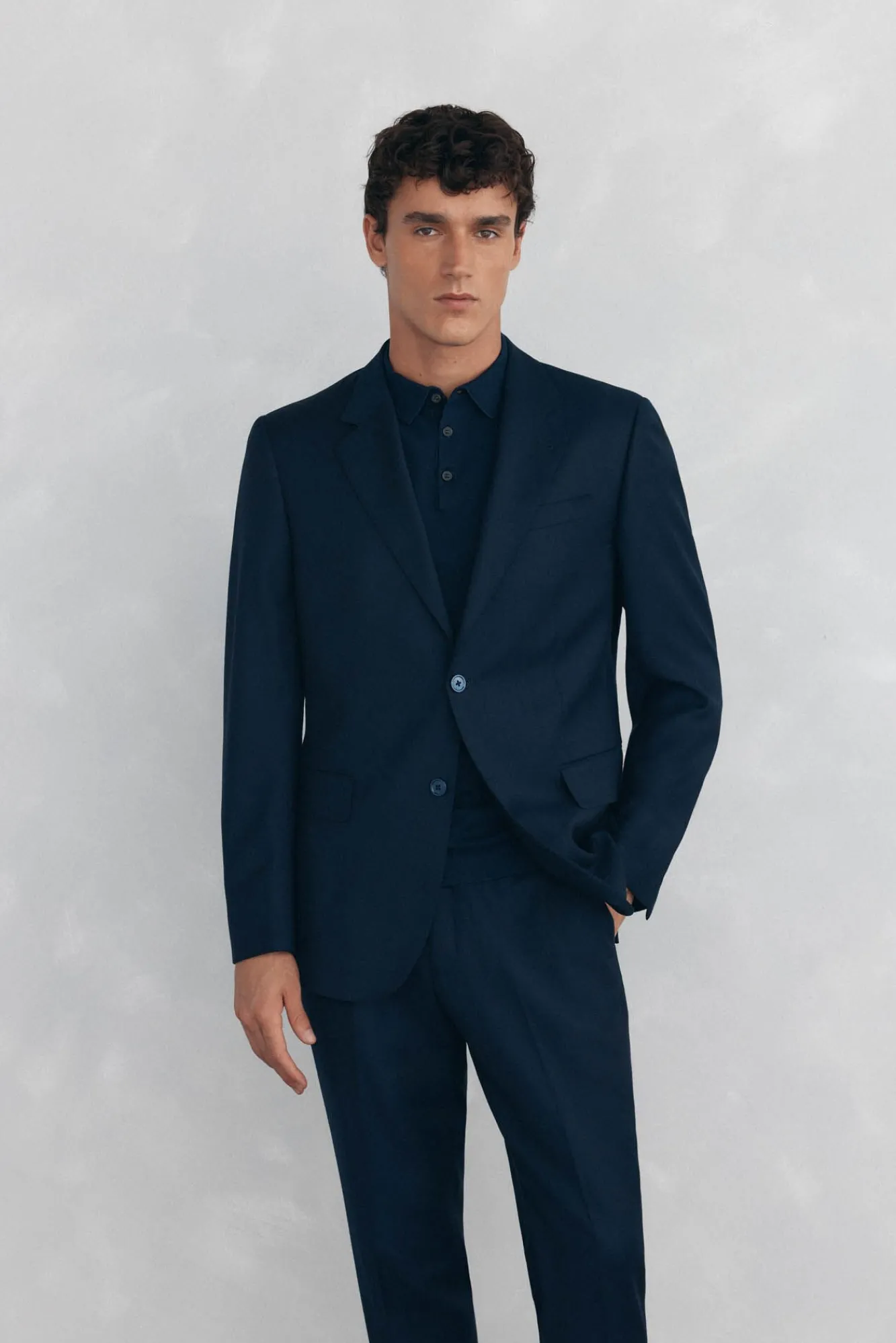 Hombre Pedro del Hierro Trajes|Americanas>Americana ojo de perdiz bi-stretch slim fit