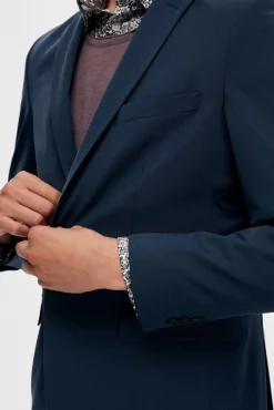 Hombre Selected Trajes|Americanas>Americana Slim Fit estilo punto confeccionada con Lenzing Ecovero