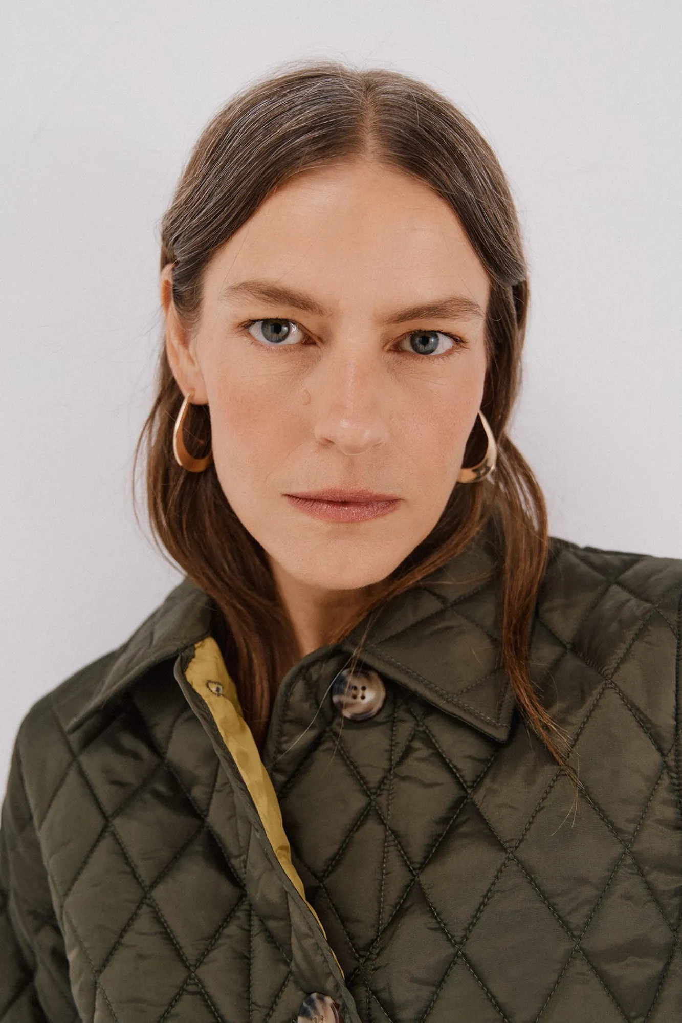 Mujer Cortefiel Plumíferos Y Acolchados|Abrigos>Anorak acolchado botones