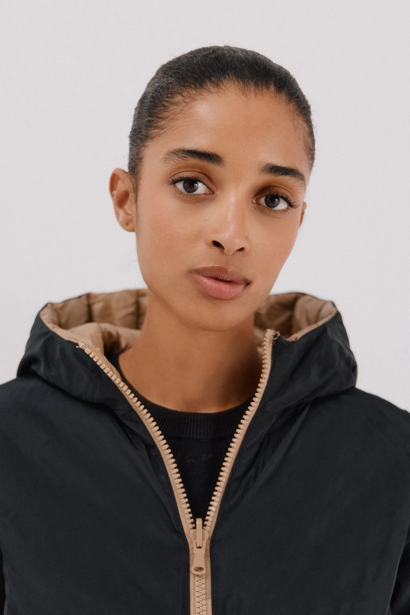 Mujer Cortefiel Plumíferos Y Acolchados|Abrigos>Anorak reversible thermolite®