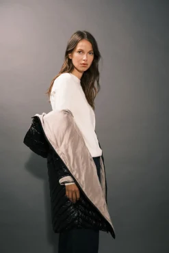 Mujer Cortefiel Plumíferos Y Acolchados|Abrigos>Anorak reversible thermolite®