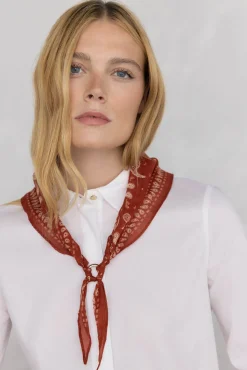 Mujer Pedro del Hierro Pañuelos Y Fulares>Bandana con anilla