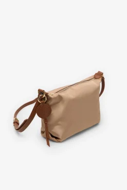 Mujer Cortefiel Bolsos>Bandolera nylon logo porque