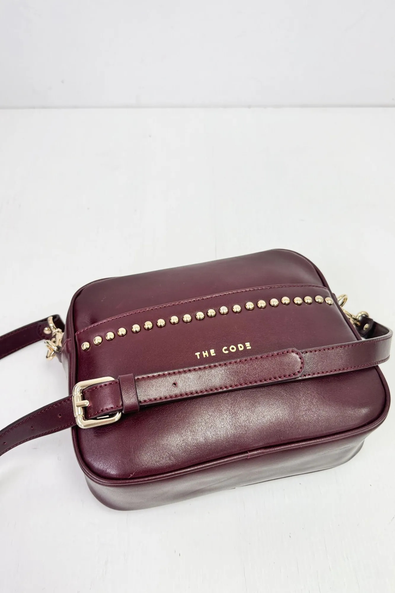 Mujer The Code Bolsos>Bandolera Rock piel burdeos