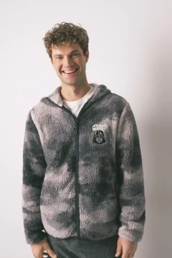 Hombre Women'secret Pijamas>Bata corta hombre borreguito Star Wars