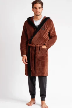 Hombre Admas Pijamas>Bata midi calentita Disney Star Wars para hombre